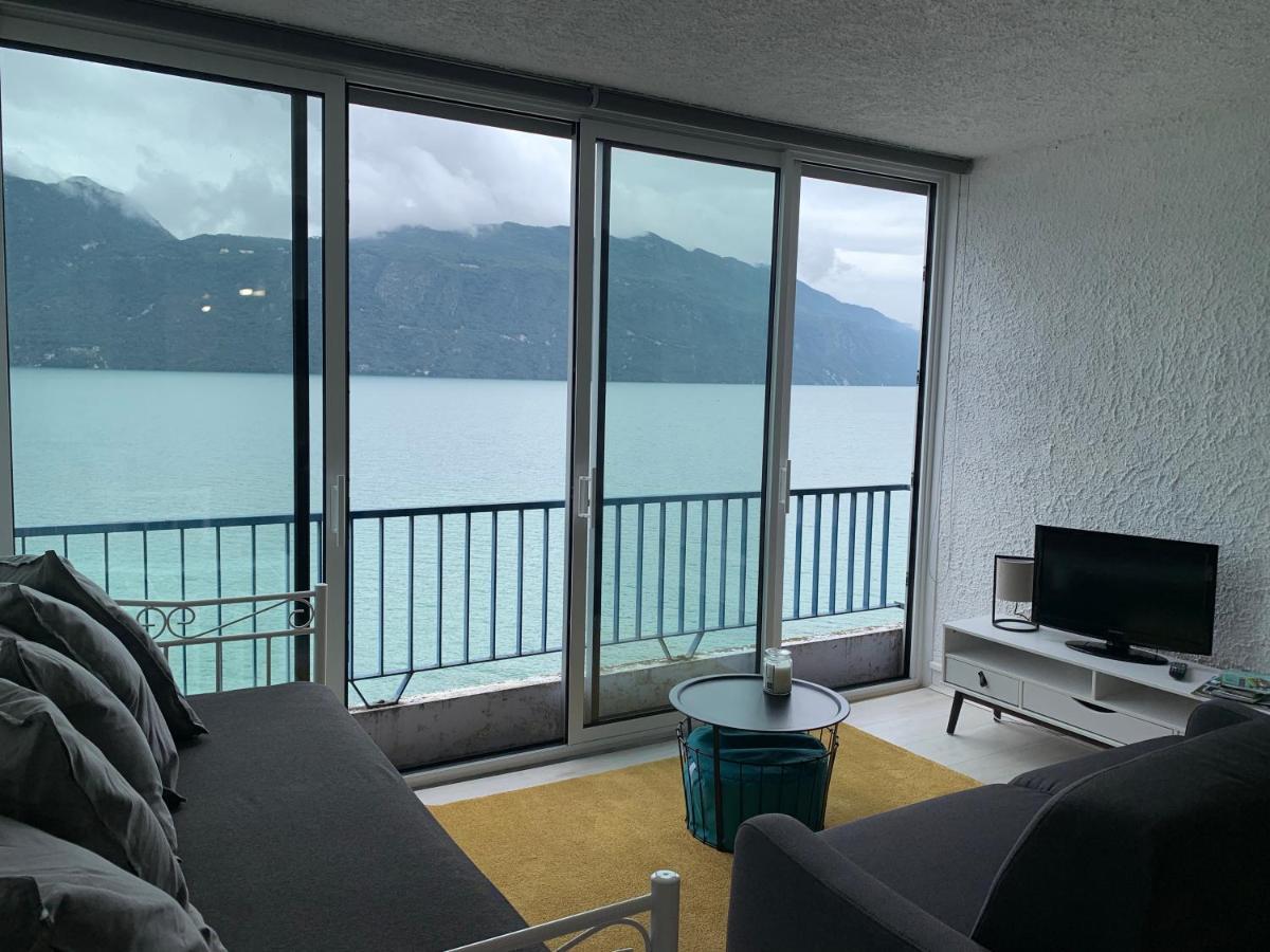 Le Lamartine, Vue Magnifique Face Au Lac Du Bourget Екс ле Бен Екстериор снимка
